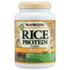 Envase de NutriBiotic proteína de arroz con vainilla 600 g