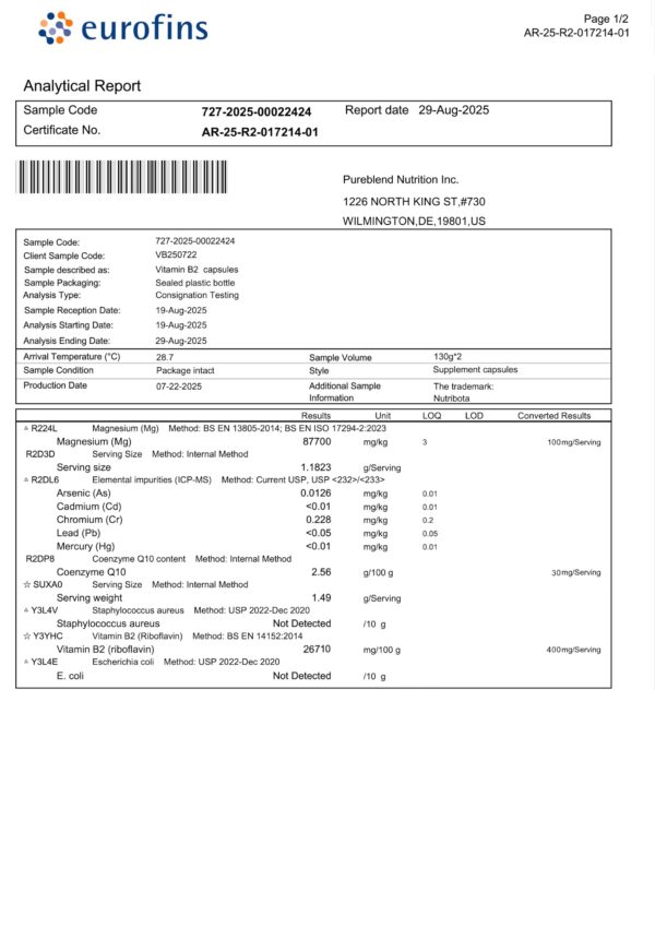 Nutribota etiqueta lateral