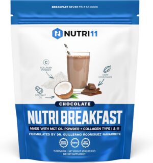 NutriBreakfast proteina de colageno frente envase