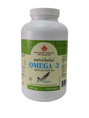 Frente de Nutricholai Omega-3 Halal
