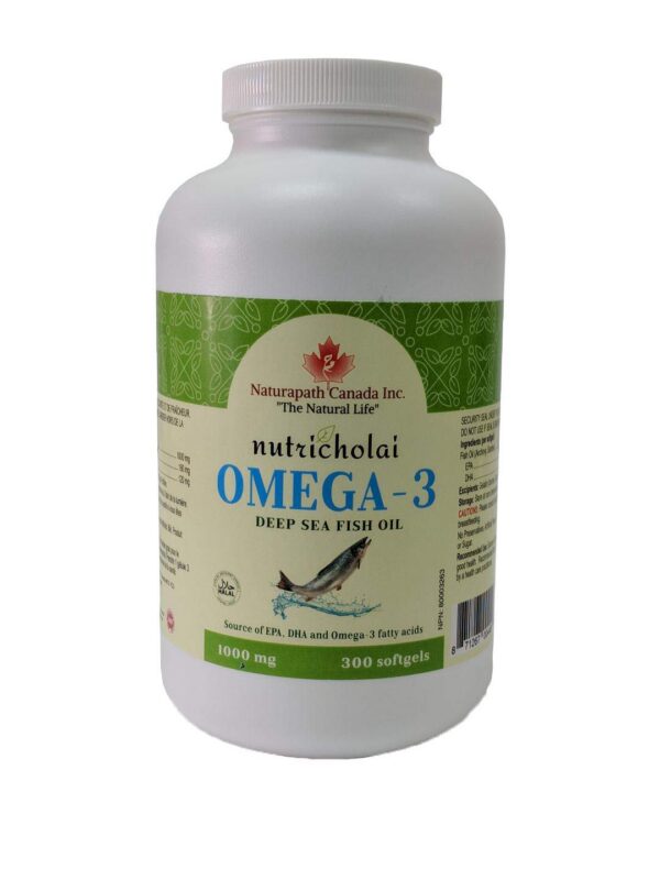 Frente de Nutricholai Omega-3 Halal