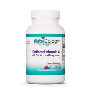 Nutricology Buffered Vitamin C 120 cápsulas frontal