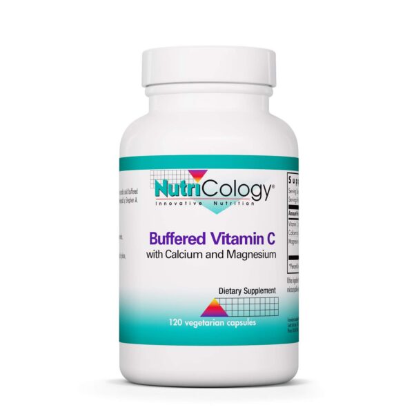 Nutricology Buffered Vitamin C 120 cápsulas frontal