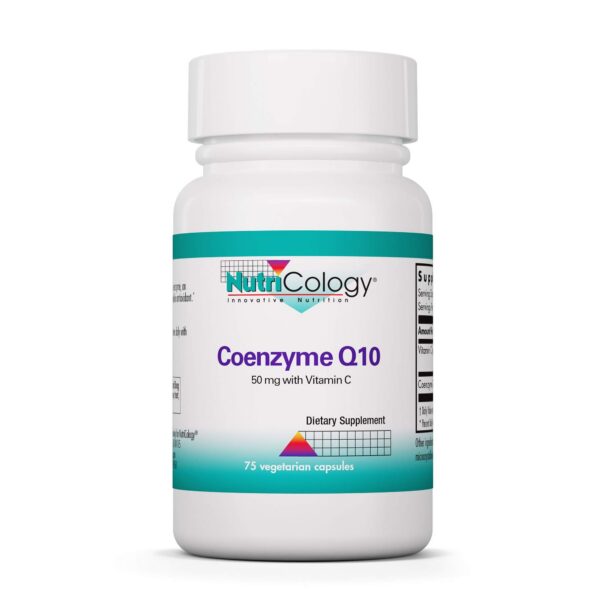 Nutricology CoQ10 ubiquinol capsules bottle