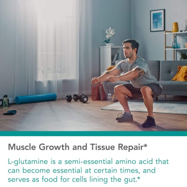 Etiqueta Nutricology L-Glutamina