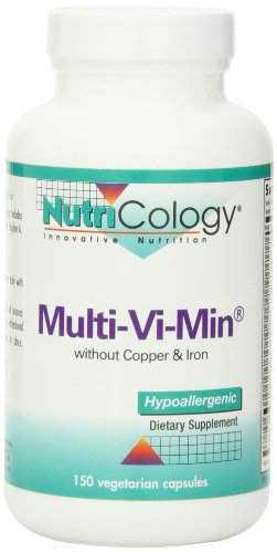 Envase de Multi-Vi-Min Nutricology