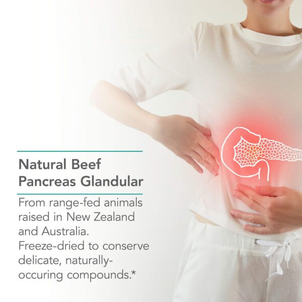 Cápsulas Nutricology Pancreas de Cordero