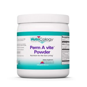 Frente del envase Nutricology Perm A Vite Polvo