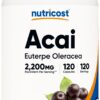 Nutricost acai 550 mg por cápsula