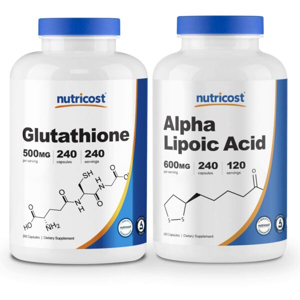 Nutricost ácido alfa-lipoico 600 mg cápsulas