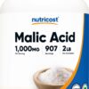 Frasco de ácido málico Nutricost 2 libras