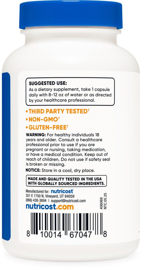 Frasco Nutricost Artemisa 450 mg