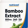 Frasco Nutricost extracto de bambú
