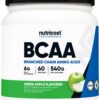 Nutricost BCAA en polvo Manzana Verde envase