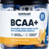 Frasco Nutricost BCAA+ Hidratación Durazno Mango