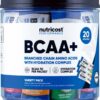 Nutricost BCAA+ Hydration sticks frente