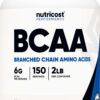 Frasco de polvo BCAA Nutricost