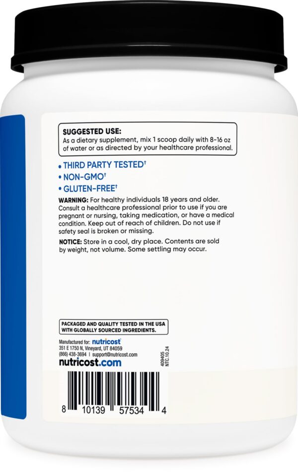 Detalles de ingredientes en la etiqueta