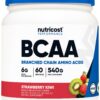Nutricost BCAA Powder sabor Strawberry Kiwi franque frontal