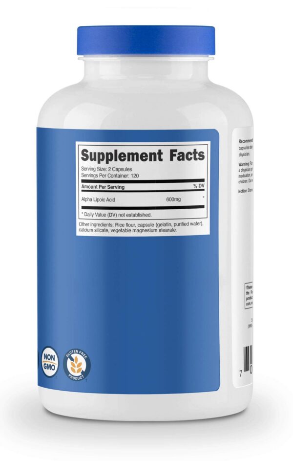 Cápsulas Nutricost en blister