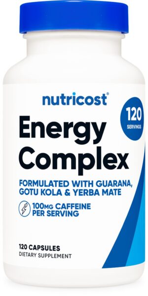 Nutricost cápsulas energía natural 120 unidades