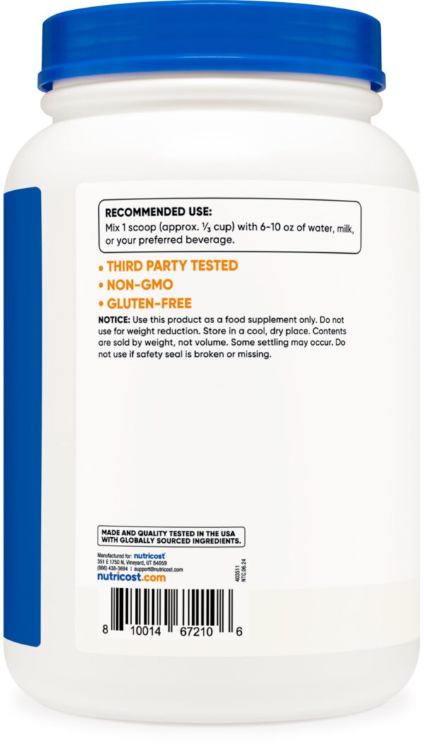 Cucharita medidora incluida para 2 libras