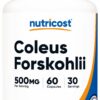 Version 1.0.0 Frasco de Nutricost Coleus Forskohlii 500 mg