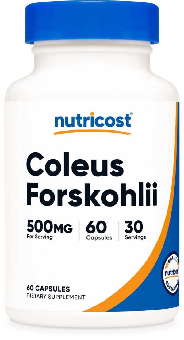 Version 1.0.0 Frasco de Nutricost Coleus Forskohlii 500 mg