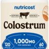 Colostro Nutricost en frasco