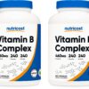 Version 1.0.0 Nutricost Complejo B Alta Potencia con Vitamina C