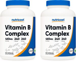 Nutricost Complejo B Alta Potencia con Vitamina C