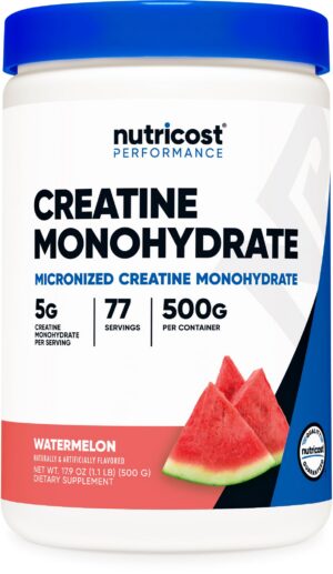 Version 1.0.0 Nutricost creatina monohidrata sabor sandía envase 500 g
