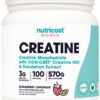 Frente del envase Nutricost Creatine Monohydrate