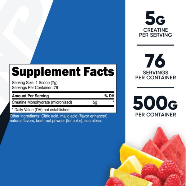 Version 1.0.0 Etiqueta del producto Nutricost Creatine Monohydrate