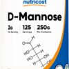 Version 1.0.0 Nutricost D-Mannosa en polvo en envase