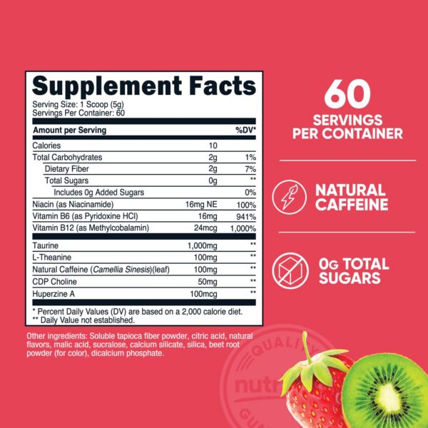 Nutricost Energy Complex suplemento dietético sin gluten