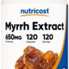 Version 1.0.0 Nutricost Extracto de Mirra 650 MG en envase