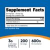 Etiqueta Nutricost L-Citrulline Malate