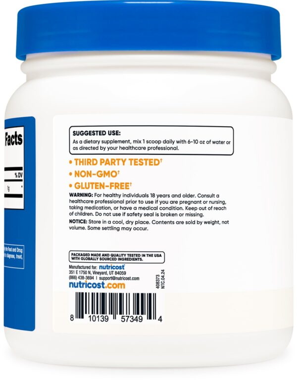 Cucharita incluida para medir L-Lisina