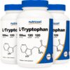 Nutricost L-Triptófano 500mg cápsula frasco