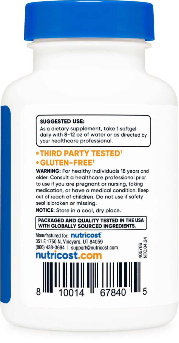 Version 1.0.0 Frasco Nutricost Licopeno