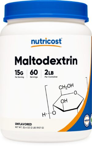 Frasco Maltodextrin Nutricost 2 lb