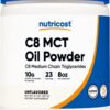 Version 1.0.0 Nutricost Polvo MCT C8 Frontal