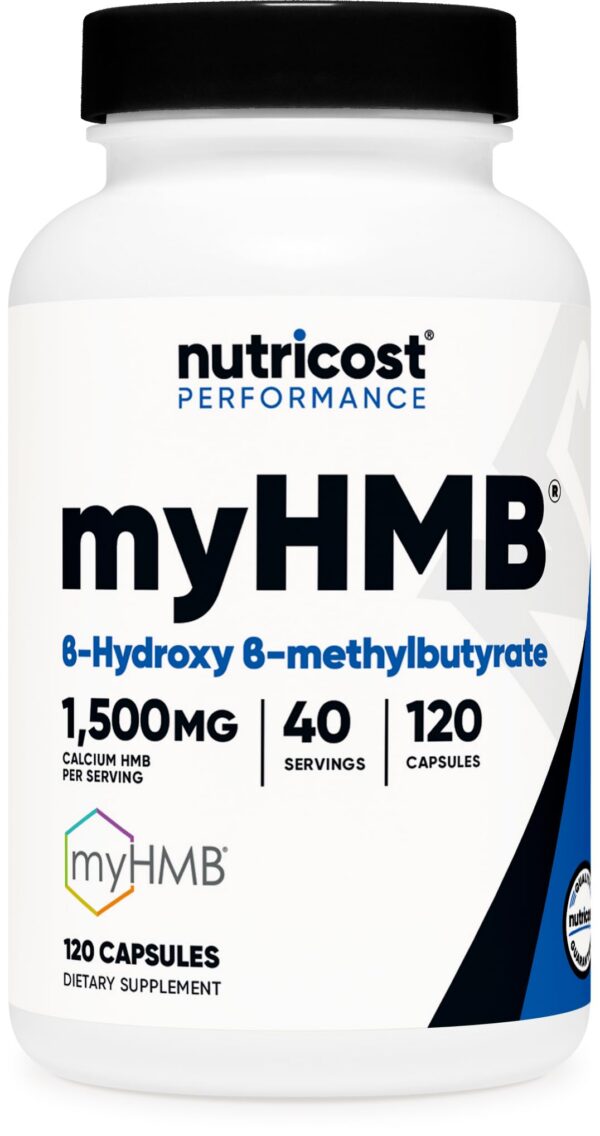 Version 1.0.0 Frontal de Nutricost myHMB cápsulas