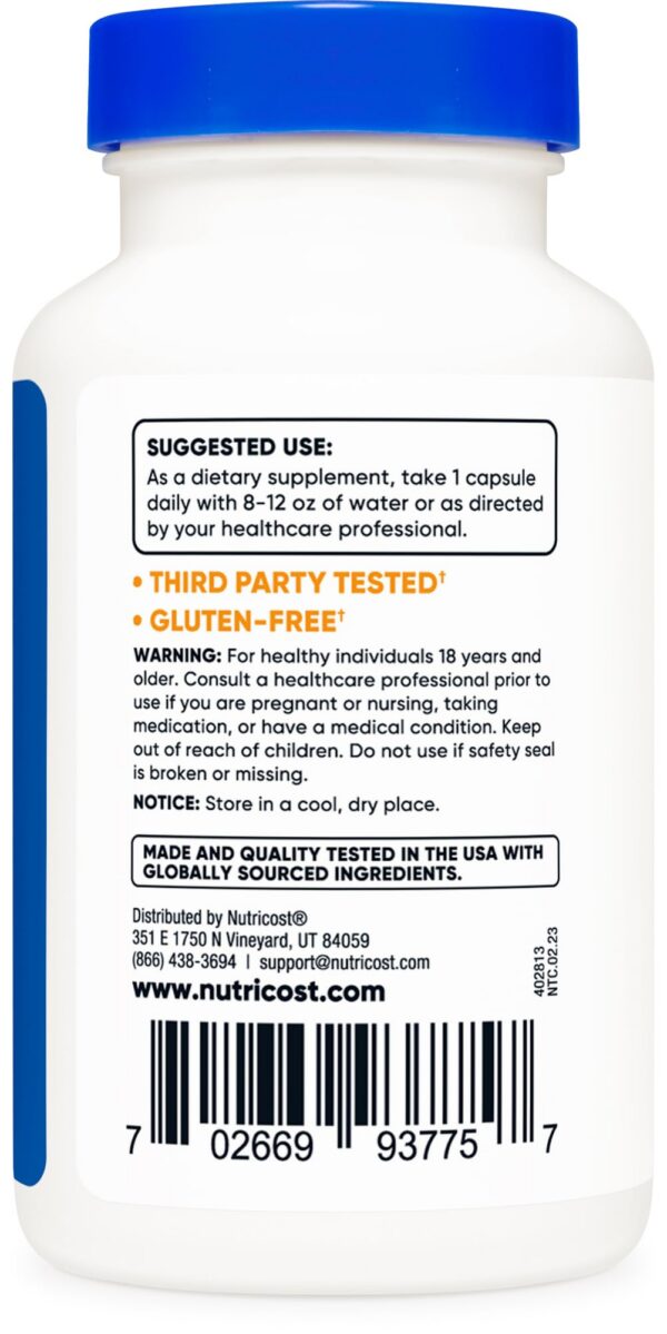 Caja/envase Nutricost NALT 350 mg