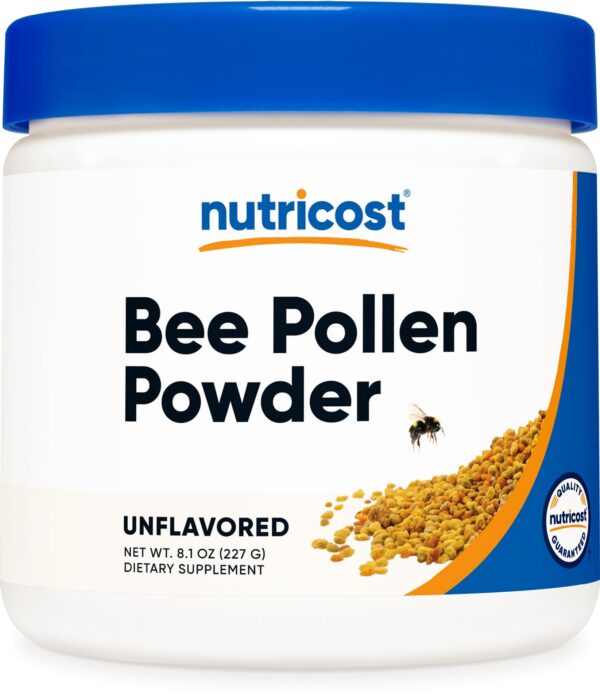 Nutricost Polen Abeja 8 oz etiqueta frontal