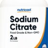 Version 1.0.0 Botella Nutricost Polvo Citrato de Sodio 2LB calidad alimentaria