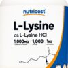 Version 1.0.0 Envase polvo Nutricost L-Lisina sin gluten 1KG