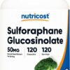 Nutricost Sulforafano - 120 cápsulas
