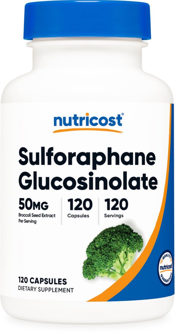 Nutricost Sulforafano - 120 cápsulas